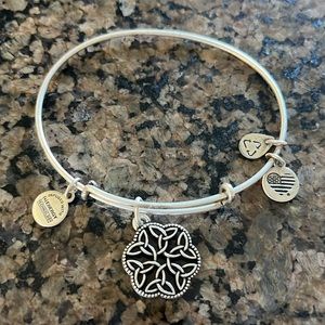 Alex and Ani Silver Endless Knot Bracelet